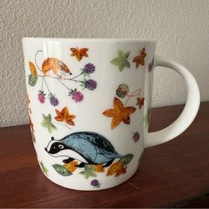 Roy Kirkham England Fine Bone China Woodland Creatures Mug Coffee Tea